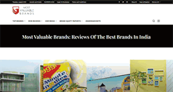 Desktop Screenshot of mostvaluablebrands.com